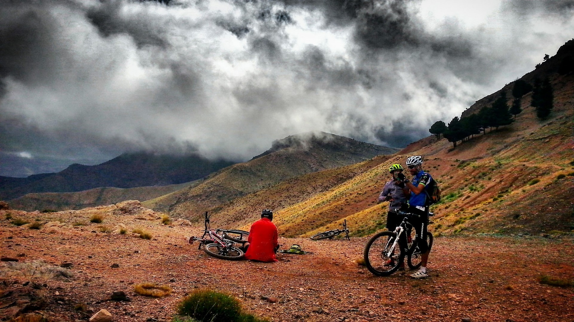 Mountain bike in Morocco